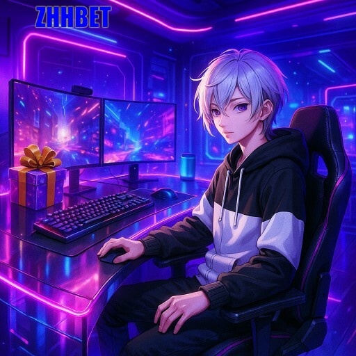 Imagem promocional da ZHHBET mostrando a plataforma e suas vantagens