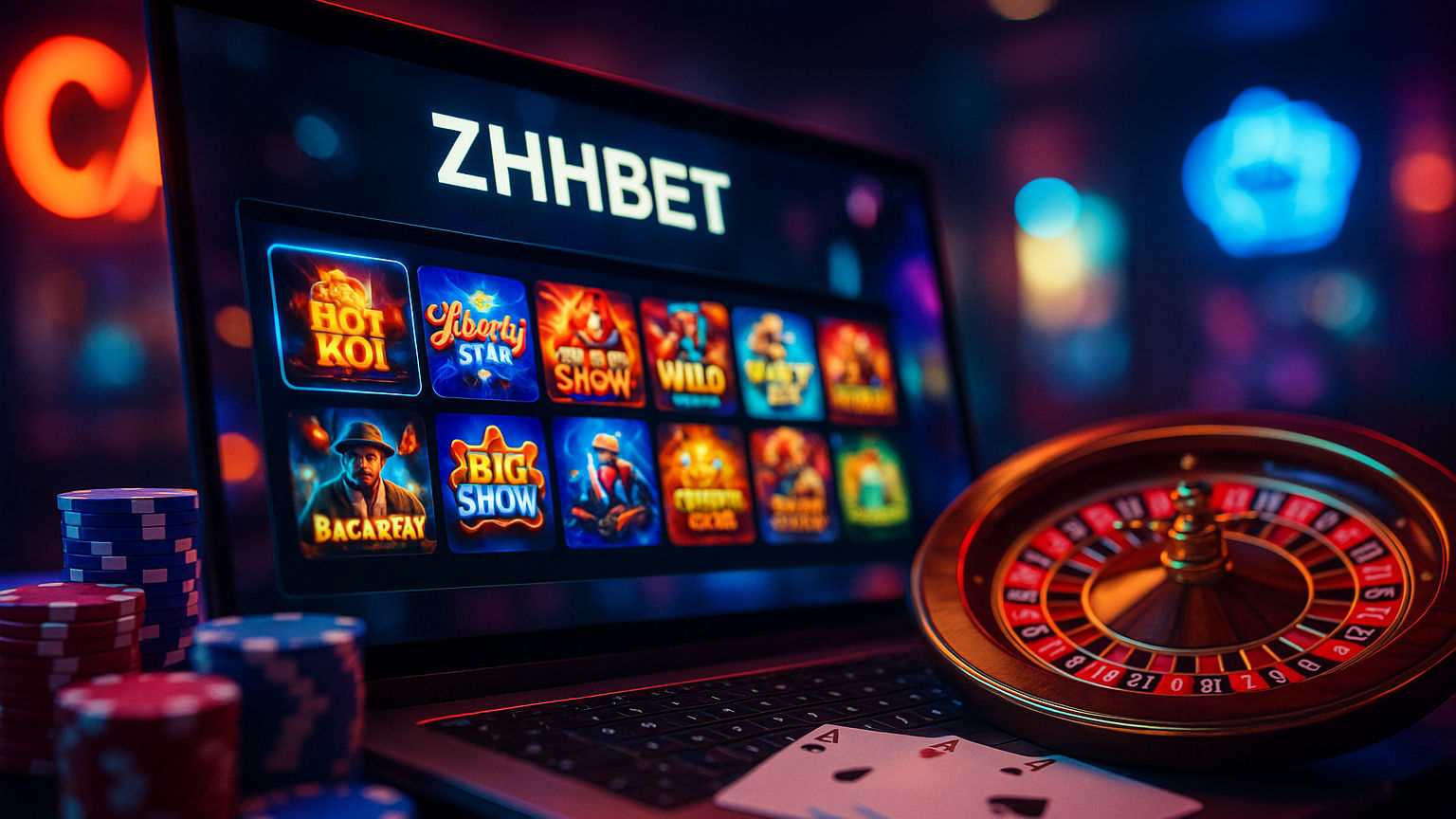 Jogos de cassino online ZHHBET