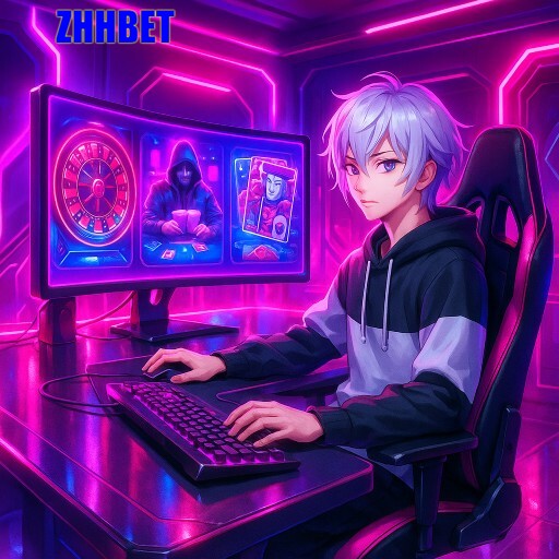 Imagem promocional da ZHHBET mostrando a plataforma e suas vantagens